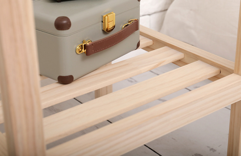 Missoni Natural Pinewood Bedside Table