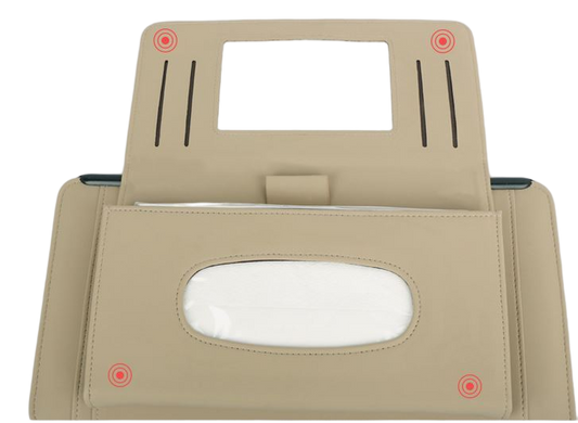 Car multi function tissue box