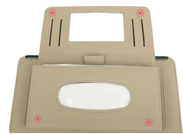 Car multi function tissue box