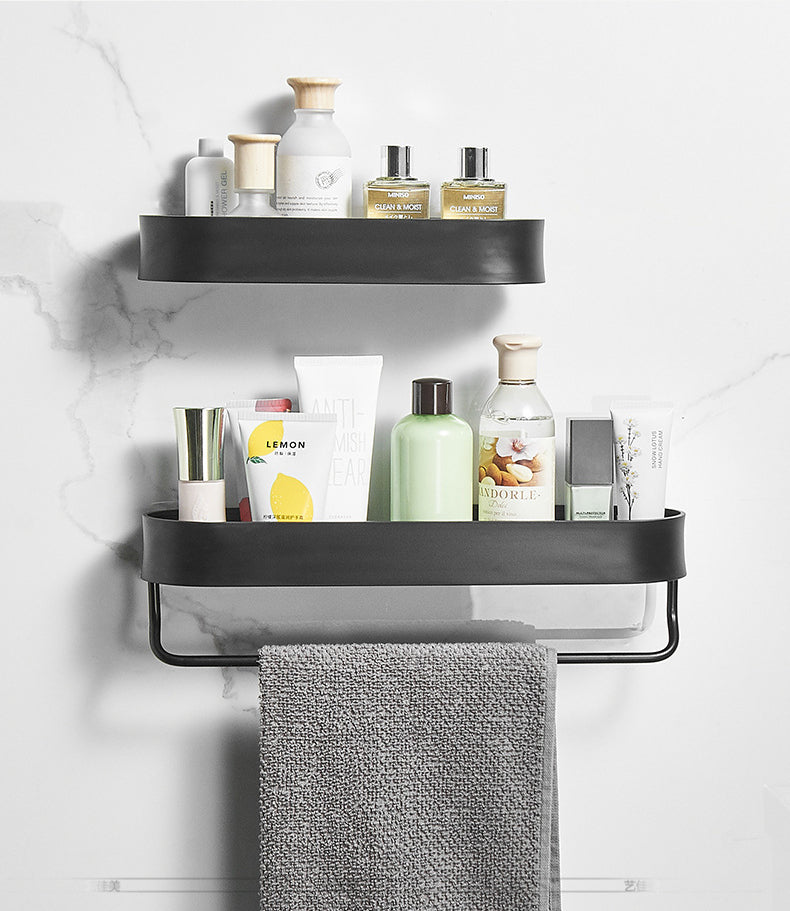 Bathroom Caddy with Towel Rail 50cm