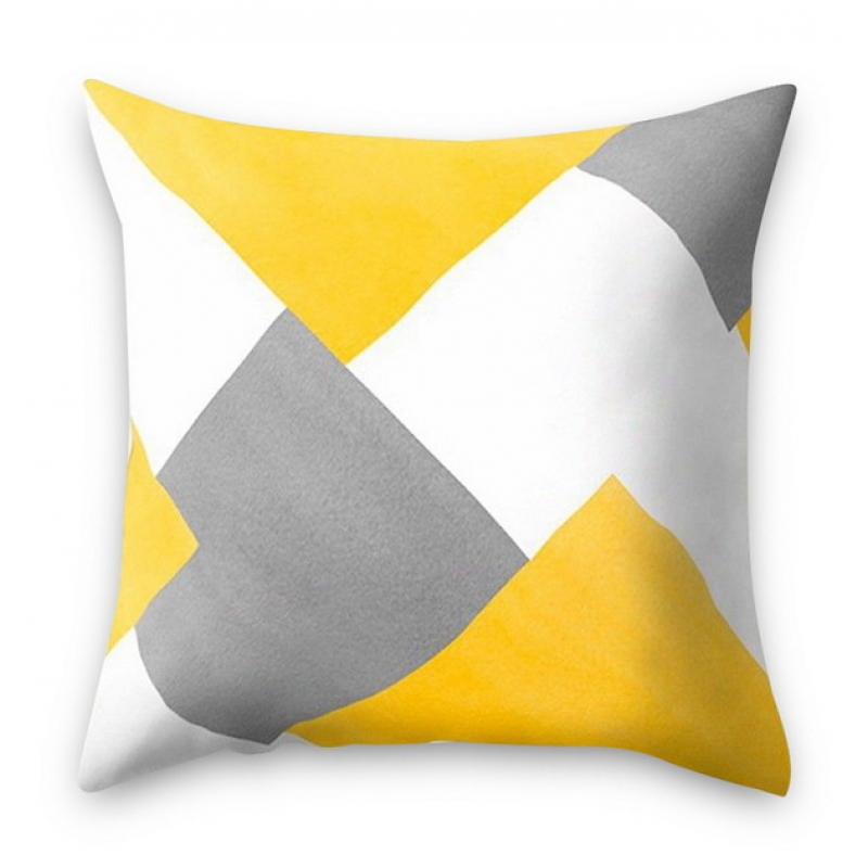 Geometric Abstract Cushion