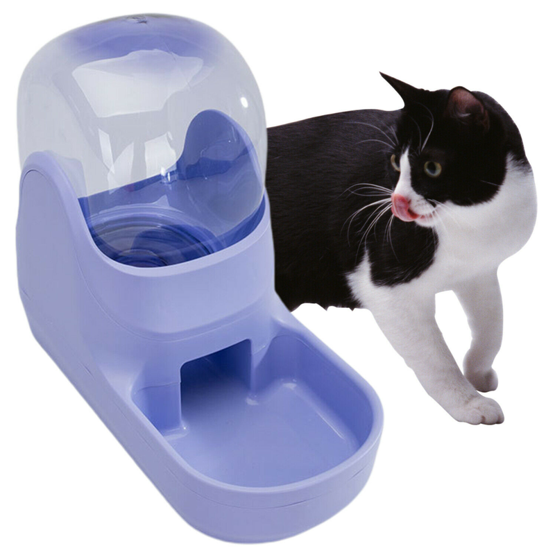 Smart Gravity Pet Water Feeding Purple