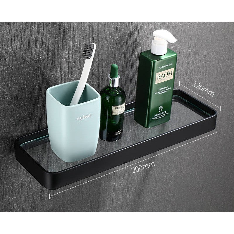 Aluminium Glass Shelf 20cm