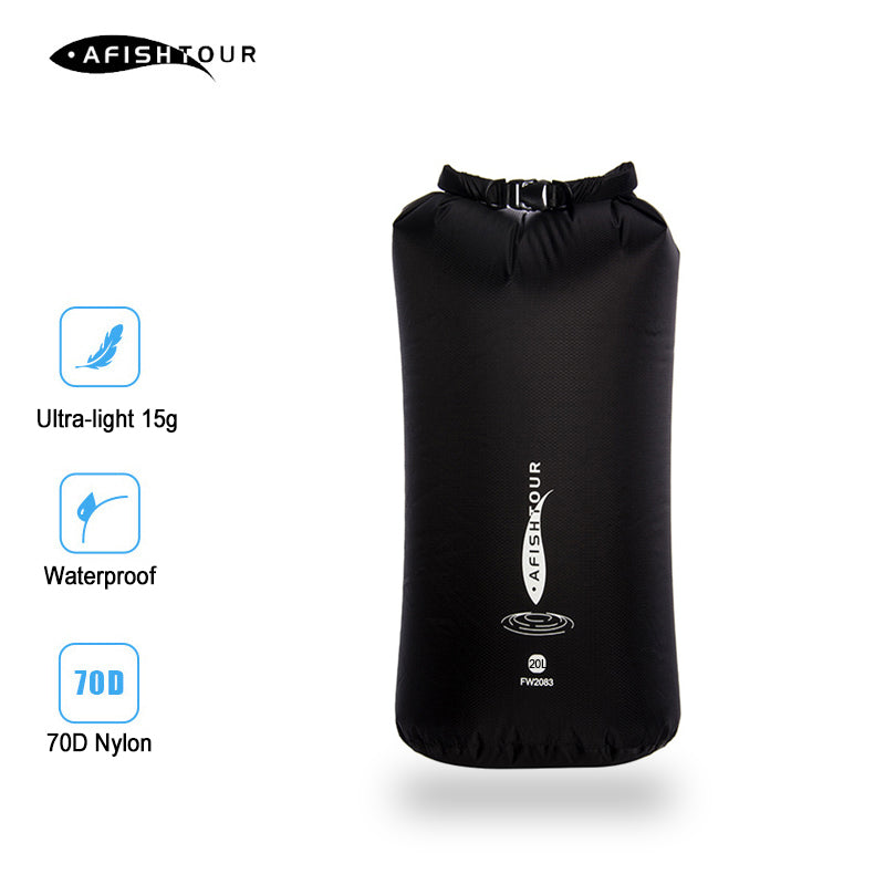 70D Ultra-light Waterproof Outdoor Dry Bag 20L