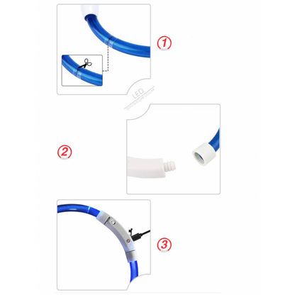 Dog Flashing Safety Collar