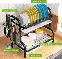 2 Tier Kitchen Dish Drying Rack