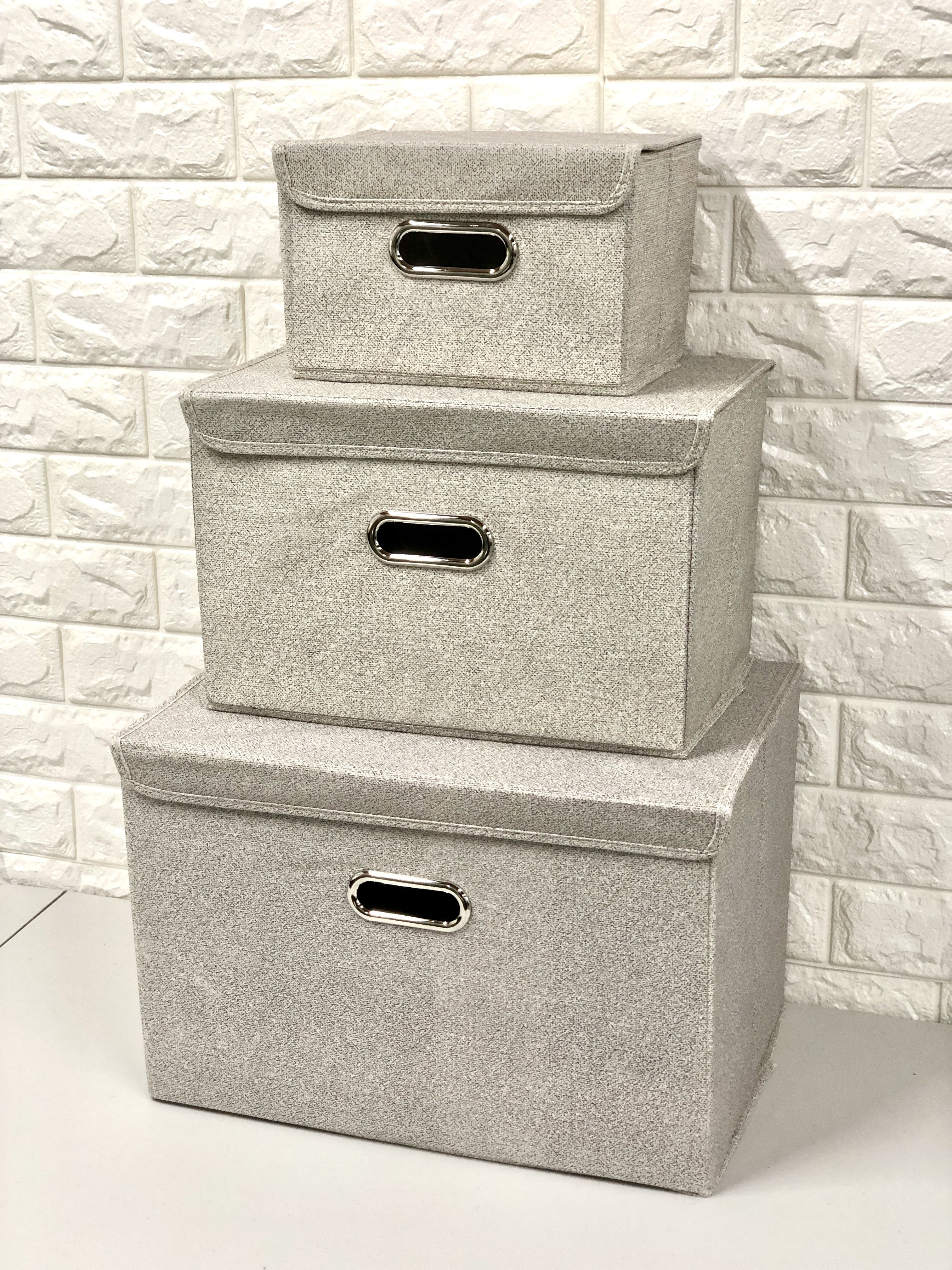 3PCs Storage box, room organiser