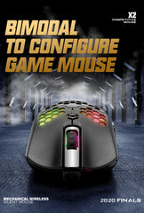 Free Wolf X2 Wireless/Wired 12000DPI Gaming Mouse