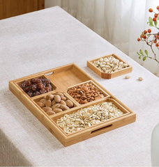 Bamboo Tray with Handle