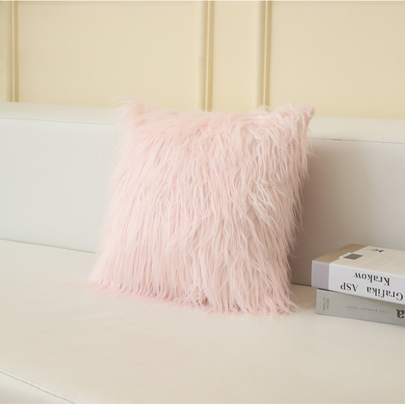 Nordic Wool Faux Fur Cushion