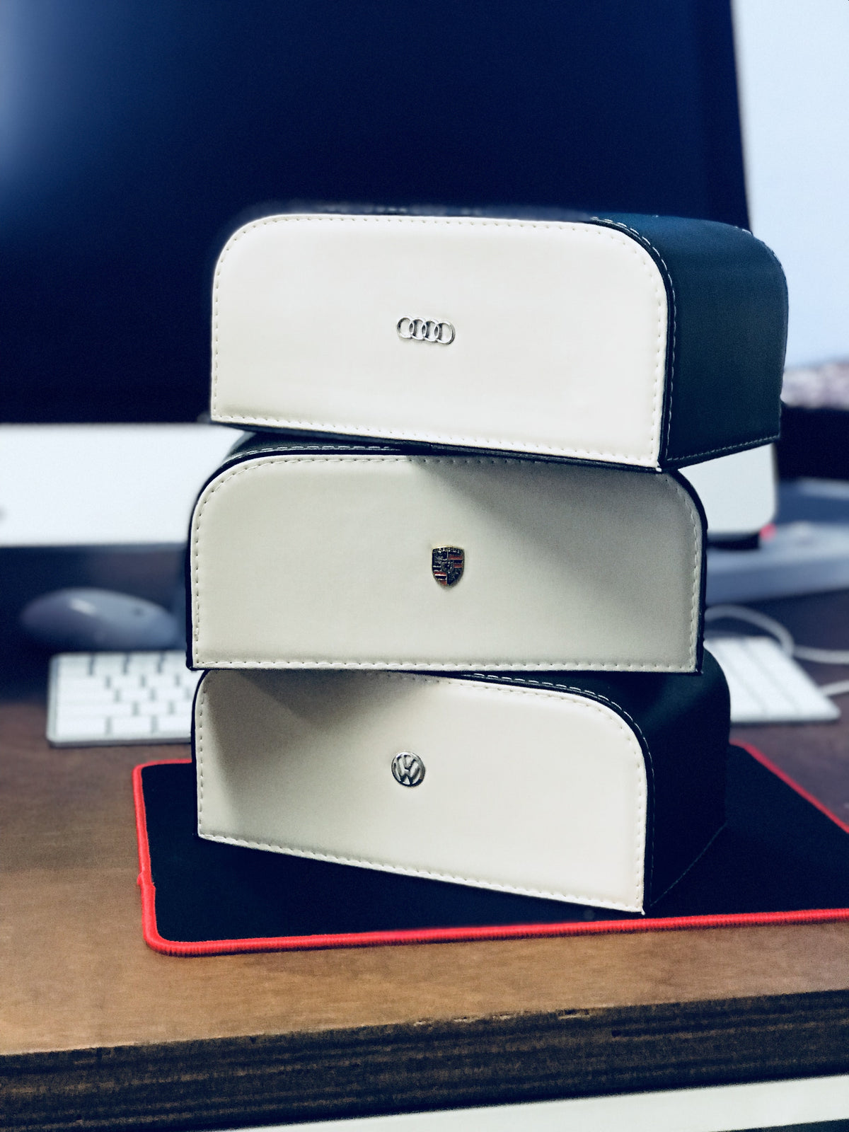 Car logo Tissue Box