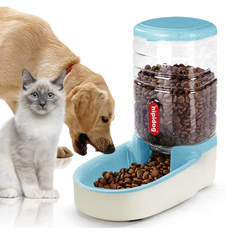 Automatic Pet Food Feeding Blue