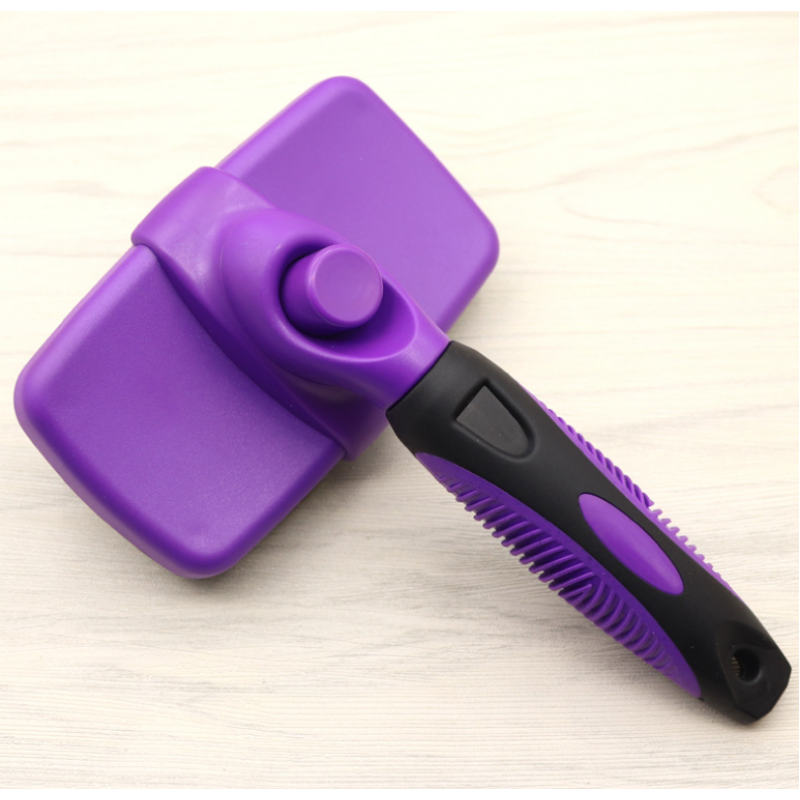 Pet Self-Cleaning Grooming Slicker Brush