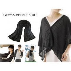 Multipurpose Sunshade Stole With UV Protection