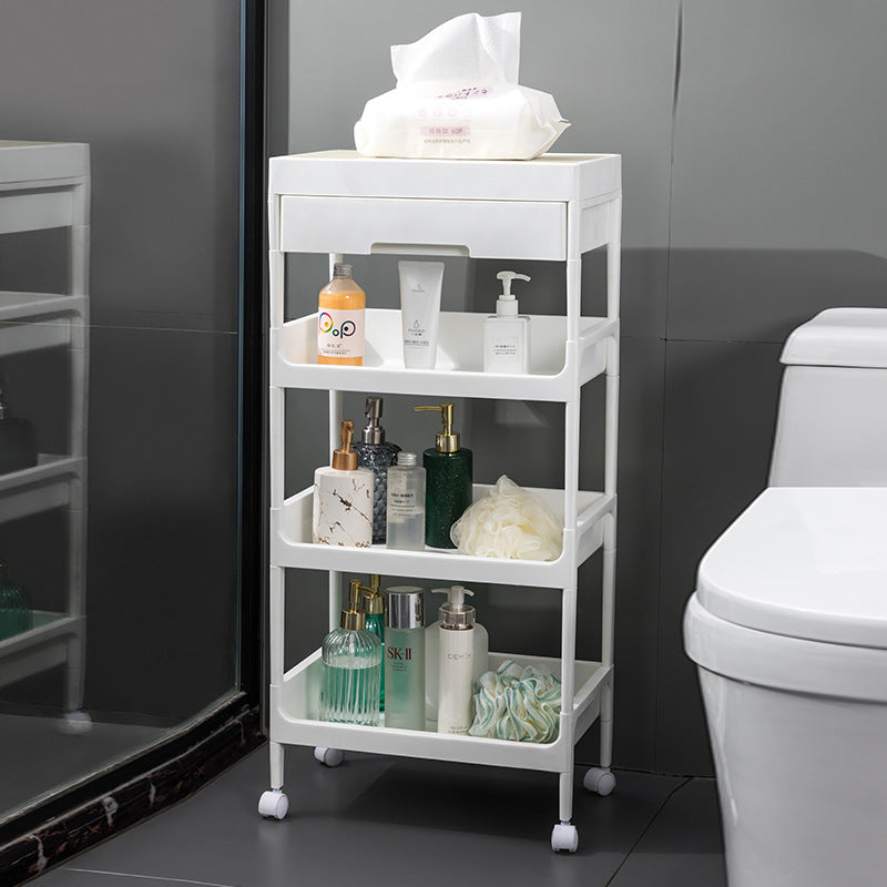 4 Tier Multifunctional Trolley Organiser with Drawer