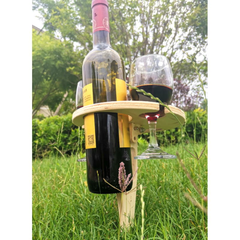 Foldable Outdoor Wine Table
