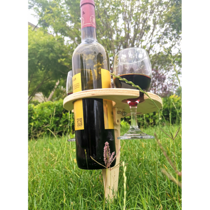 Foldable Outdoor Wine Table