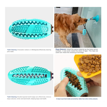 Rubber Rope Ball Dog Toys