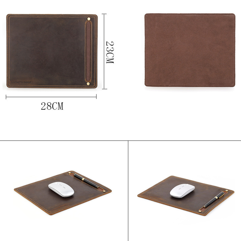 Oxford Genuine Leather Mouse Pad