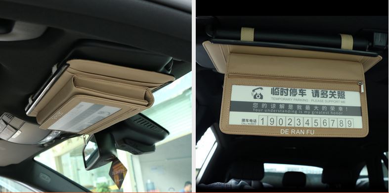 Car multi function tissue box