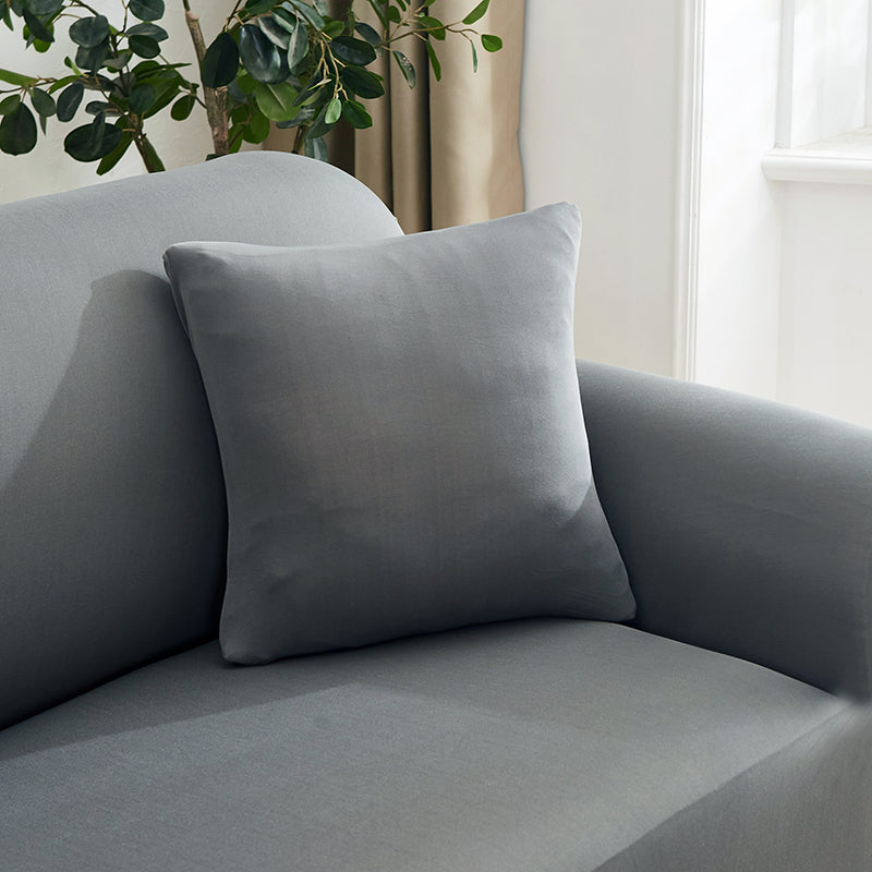 Sofa Cover Solid Grey