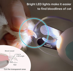 LED Light Pet Nail Clipper