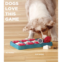 Nina Ottosson by Outward Hound Dog Brick Interactive Treat Puzzle Dog Toy