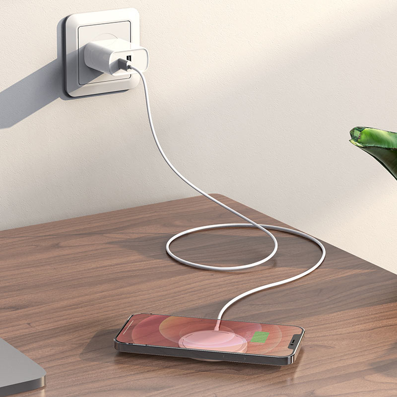 Hoco CW30 Pro MagSafe Wireless Charger - White