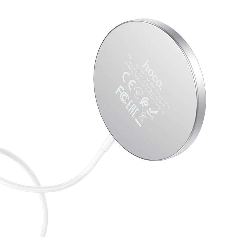 Hoco CW30 Pro MagSafe Wireless Charger - White