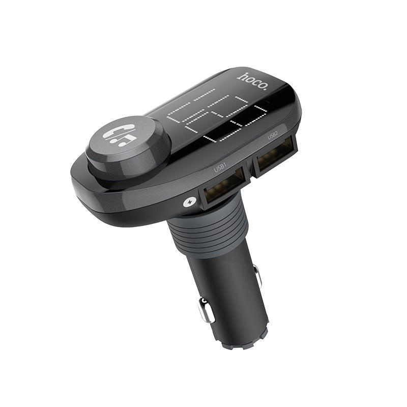 Hoco E45 Bluetooth FM Transmitter - Black