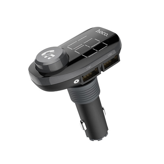 Hoco E45 Bluetooth FM Transmitter - Black