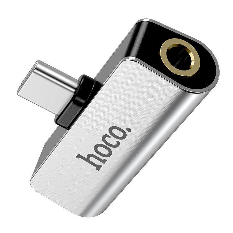 Hoco LS26 USB-C 2-in-1 Audio Adapter