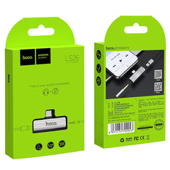 hoco. LS26 Type-C 2-in-1 Audio Convertor