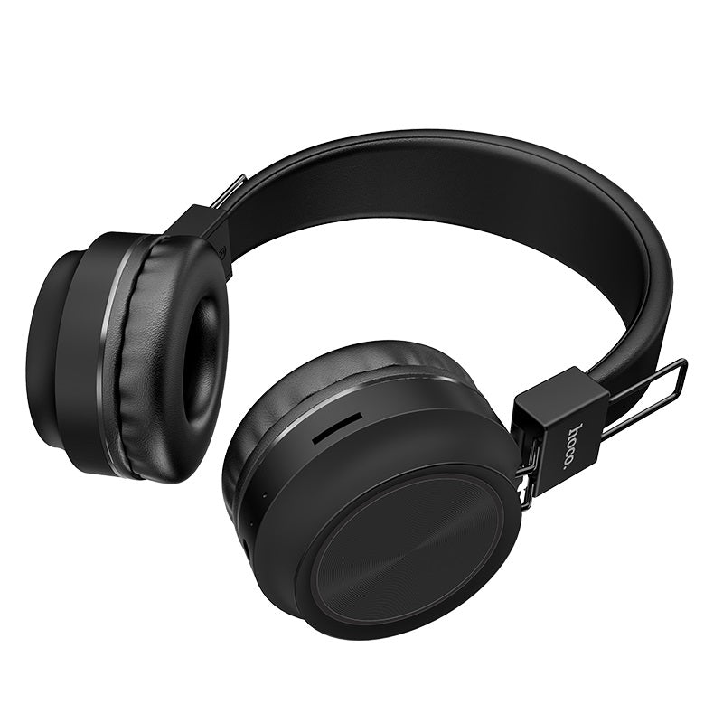 Hoco W25 Promise wireless Bluetooth 5.0 headphones - Black