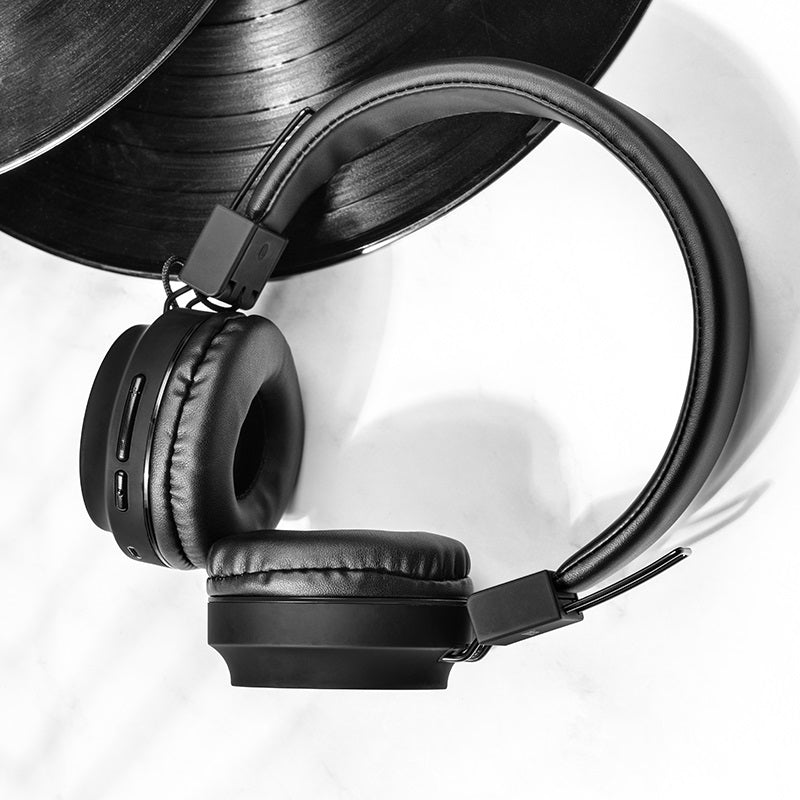 Hoco W25 Promise wireless Bluetooth 5.0 headphones - Black