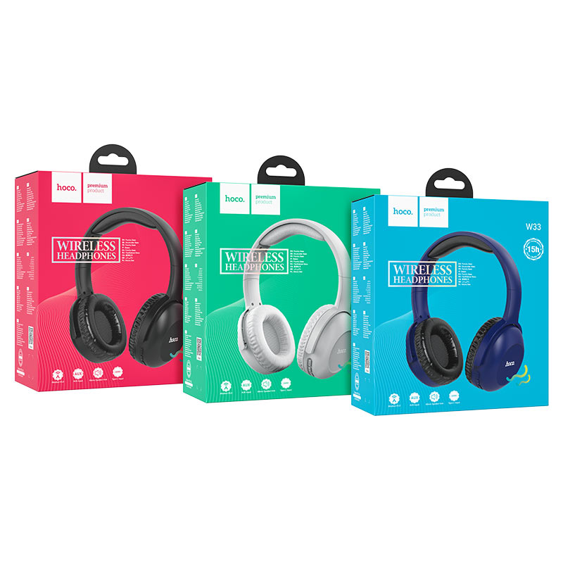 Hoco W33 Art Sound Wireless & Wired Headphones
