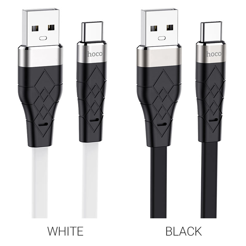 hoco. X53 Angel USB to Type-C silicone charging data cable 1M
