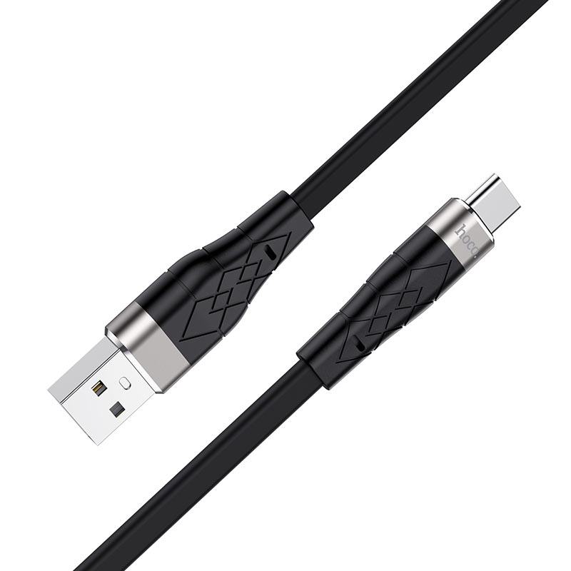 hoco. X53 Angel USB to Type-C silicone charging data cable 1M