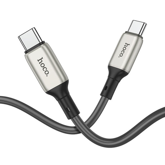 Hoco X66 USB-C to USB-C 60W Charging Cable - Grey