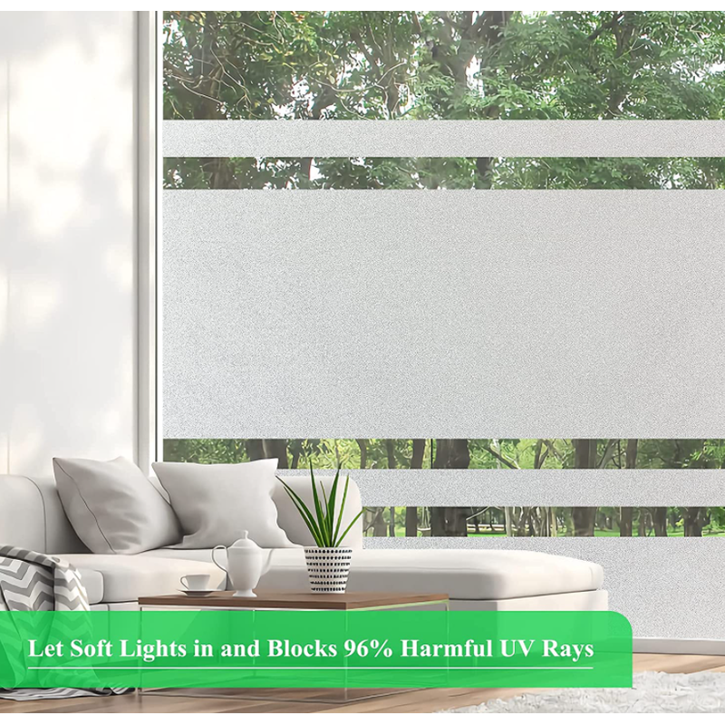 Window Frosted Glass Privacy Film 0.9 x 2m