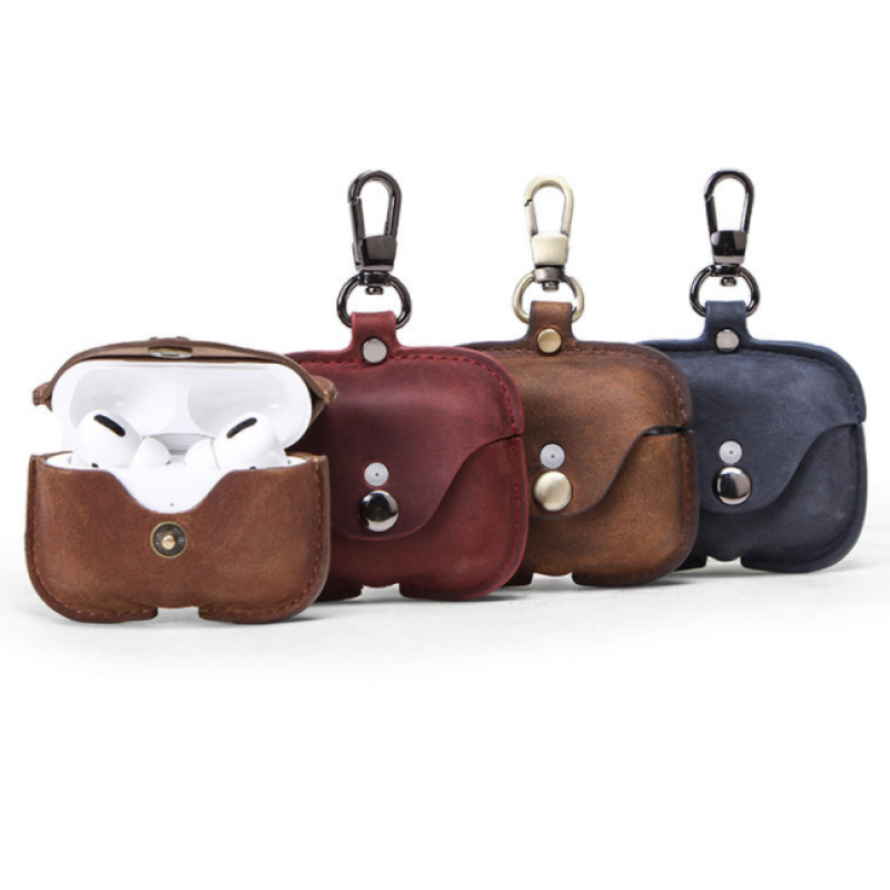Oxford Genuine Leather AirPods Pro 1 / 2 / 3 Case