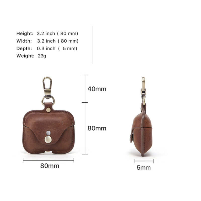 Oxford Genuine Leather AirPods Pro 1 / 2 / 3 Case