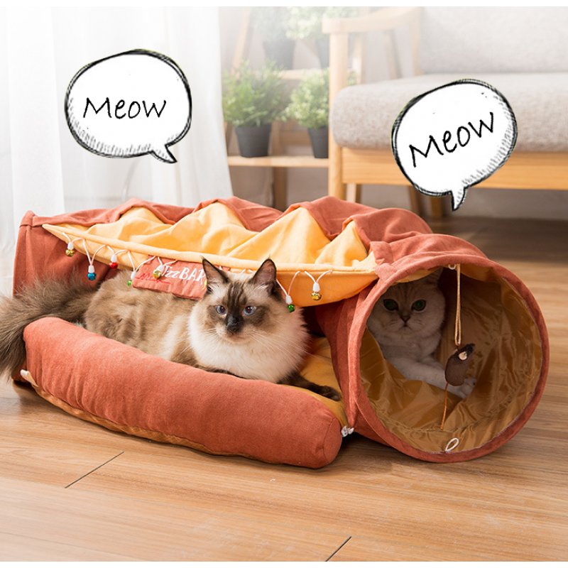 Cat Tunnel Bed Bar
