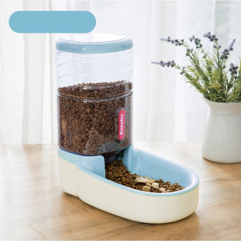 Automatic Pet Food Feeding Blue