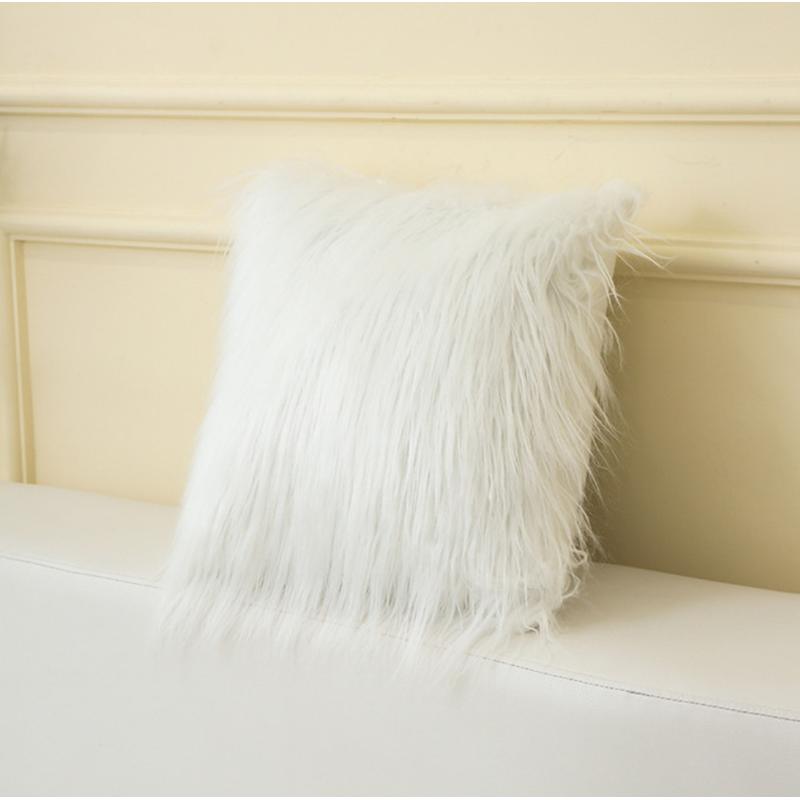 Nordic Wool Faux Fur Cushion