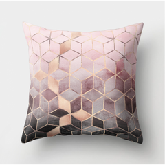 Galaxy Geometric Rhombus Cushion