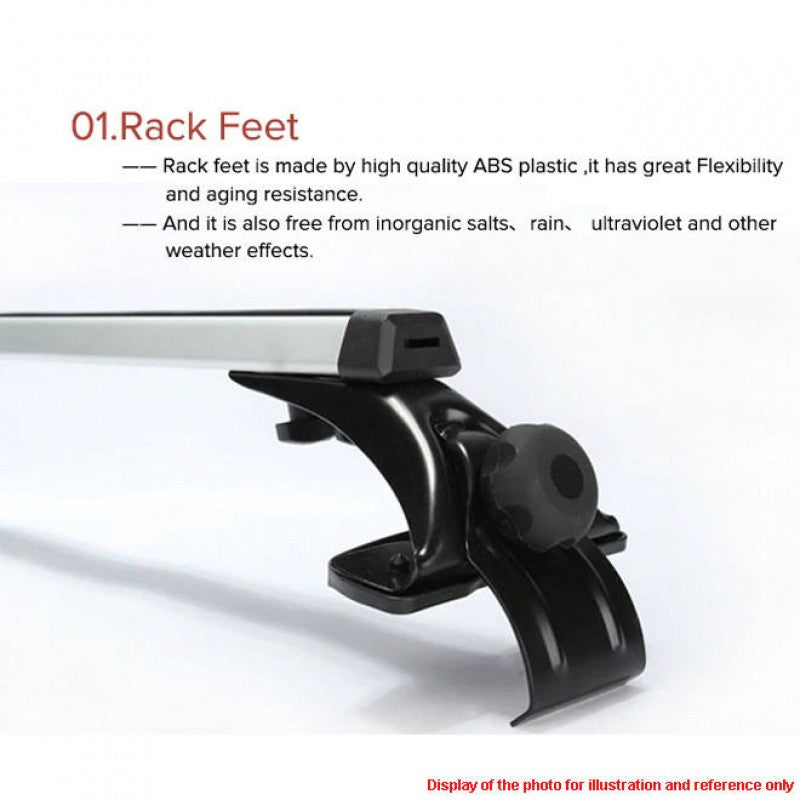 Premium Universal Car Roof Rack Extension with Locker