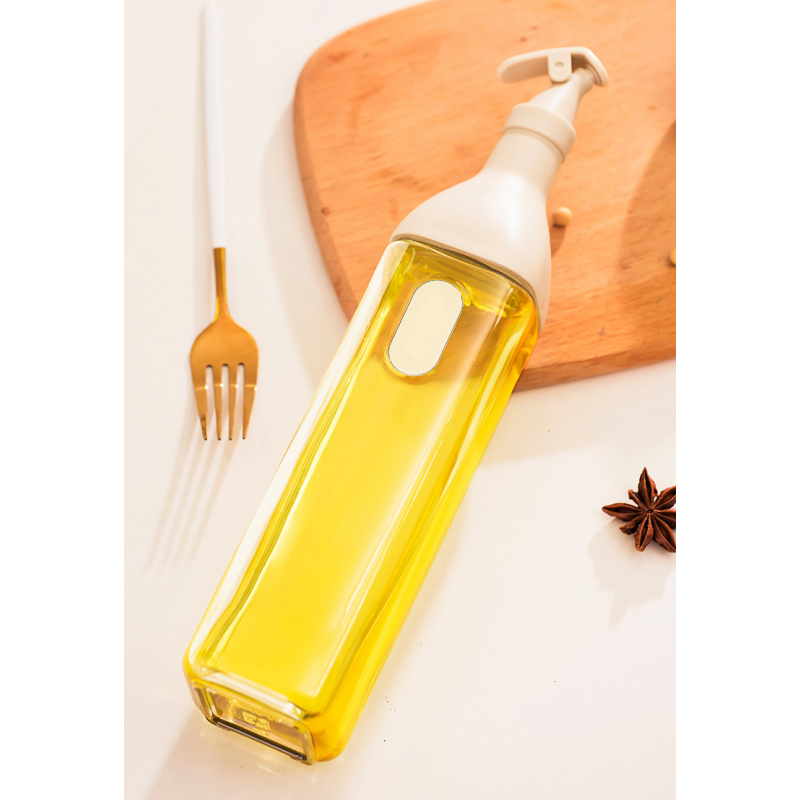 Automatic Glass Kitchen Oil Bottle