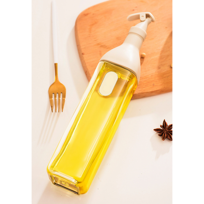 Automatic Glass Kitchen Oil Bottle