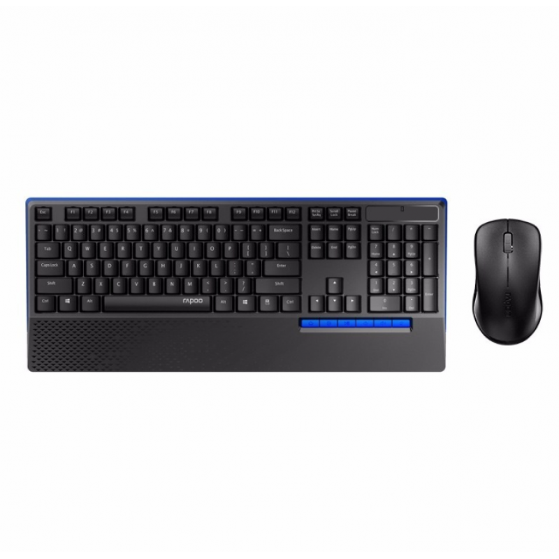 Rapoo 1800P3 Wireless Multimedia Keyboard Mouse Set